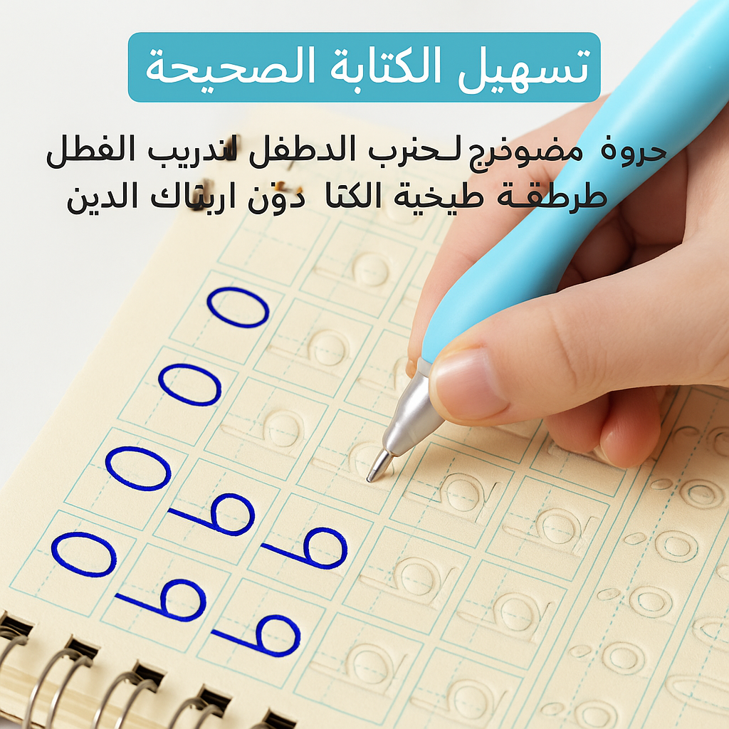 📚 مجموعة كتب رائعة لتحسين الخط وتعليم الأطفال – متعة التعلم تبدأ من هنا E1