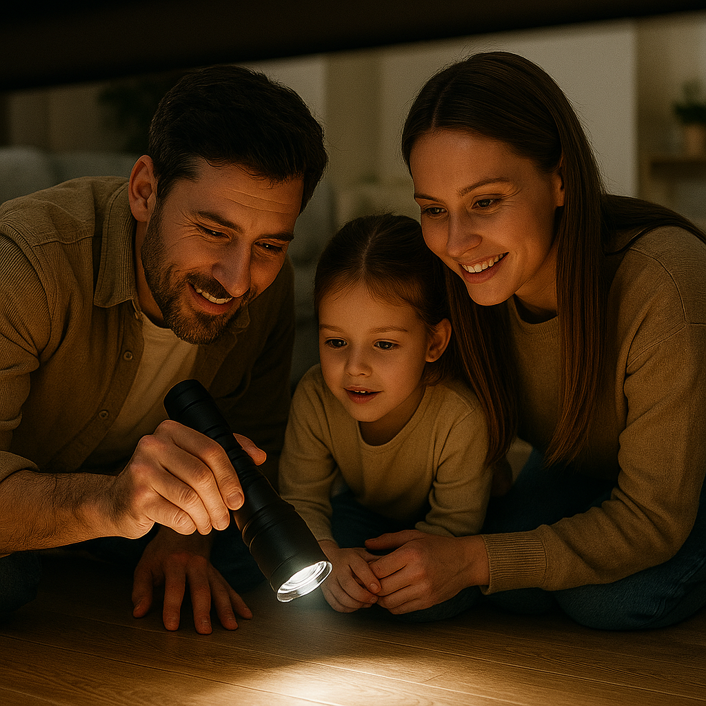 🔦 Lampe de Poche à Lumière Puissante – Éclairez comme jamais auparavant-UN