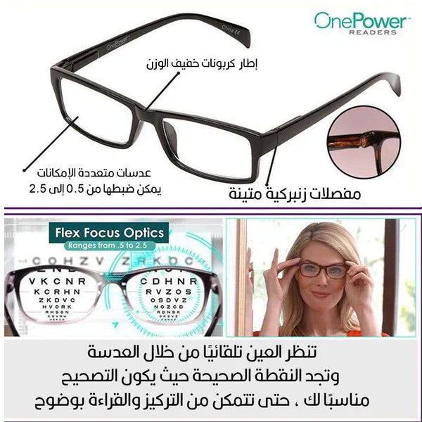 نظارات تصحيح الرؤية one power ETH