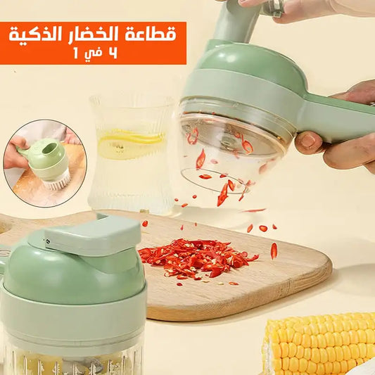 قطاعة الخضار الذكية المحمولة 4 في 1 E6