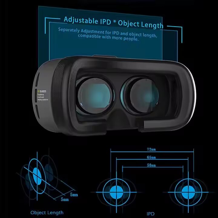 ETH-نظارات الواقع الافتراضي VR BOX – تجربة ثلاثية الأبعاد مذهلة